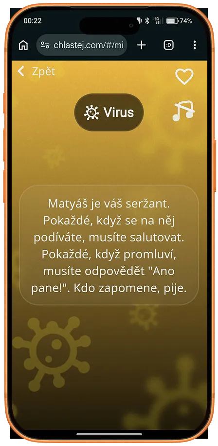 Obrazovka aplikace Chlastej 4