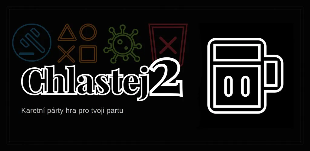 Grafika Chlastej 2: karetní párty hra pro tvoji partu